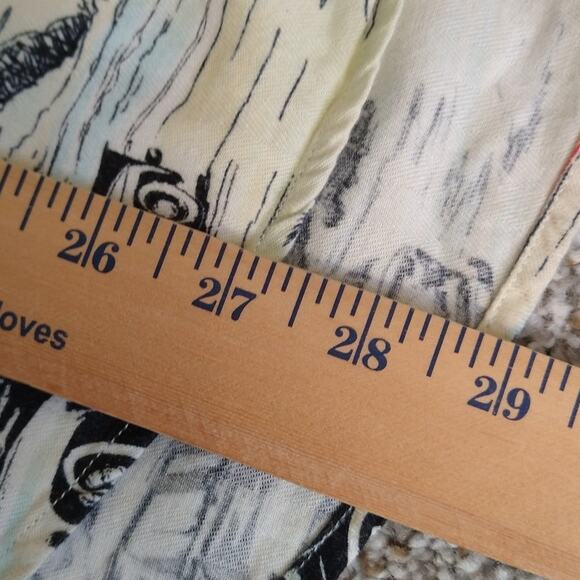 Clearwater Outfitters L Palm Tree Truck Shirt Beach Casual Summer Button Down - Picture 8 of 9